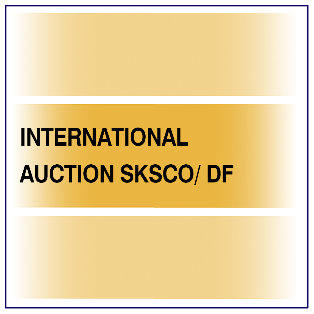 INTERNATIONAL AUCTION SKSCO/ DF